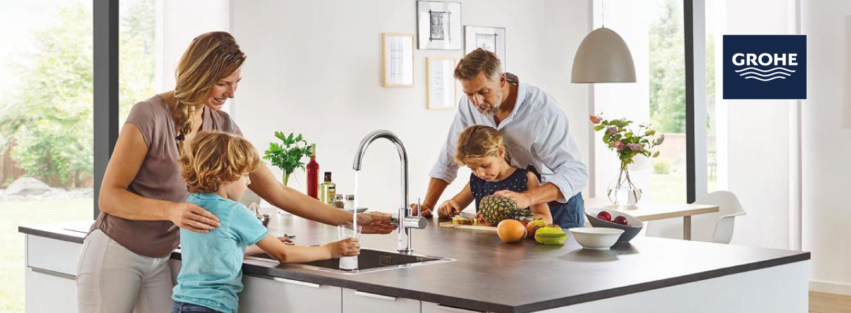 Kitchen Taps from GROHE at xTWO