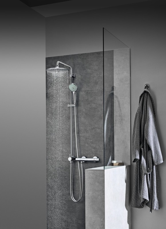 Grohe shower systems with diverter